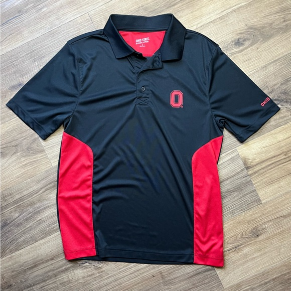 Ohio State‎ Authentic Apparel Men’s Polo Size Small Short Sleeve - Picture 1 of 9